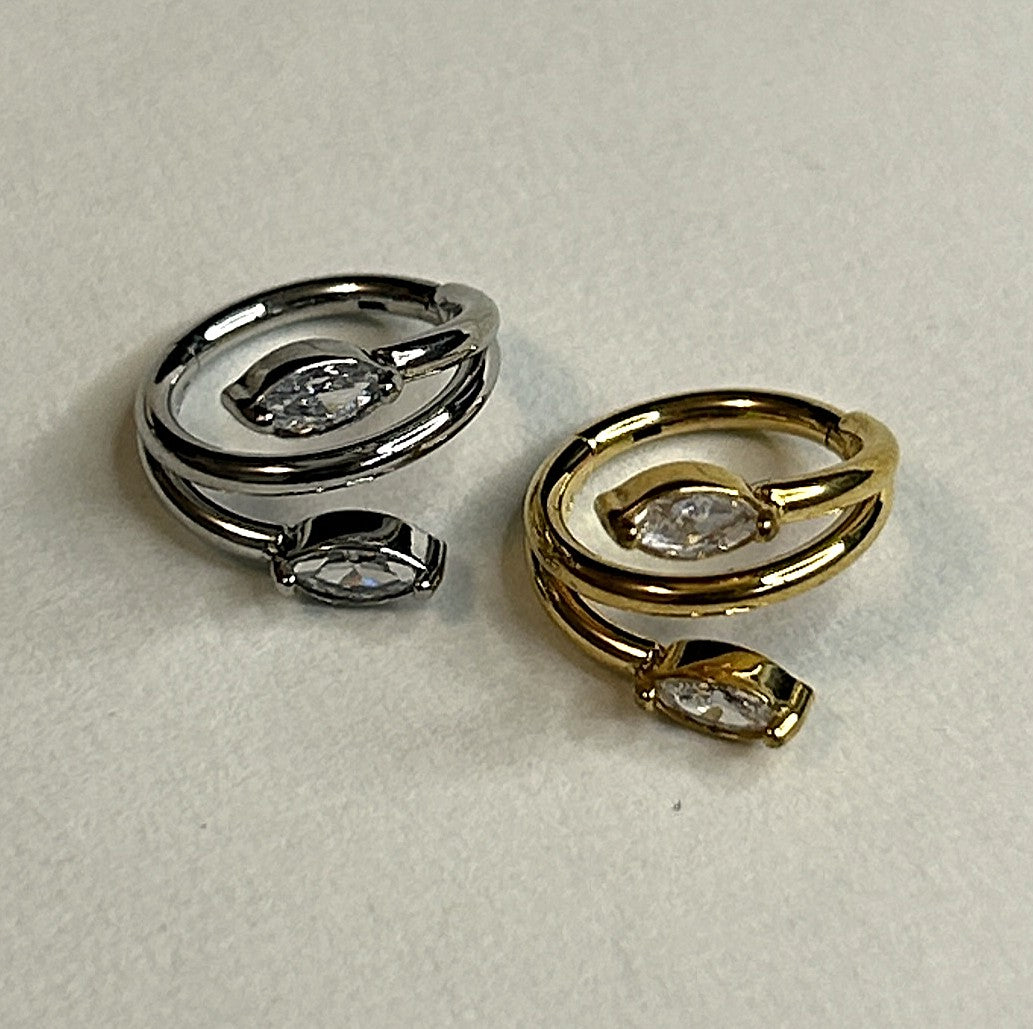 Titanium Twisted Vine Clicker