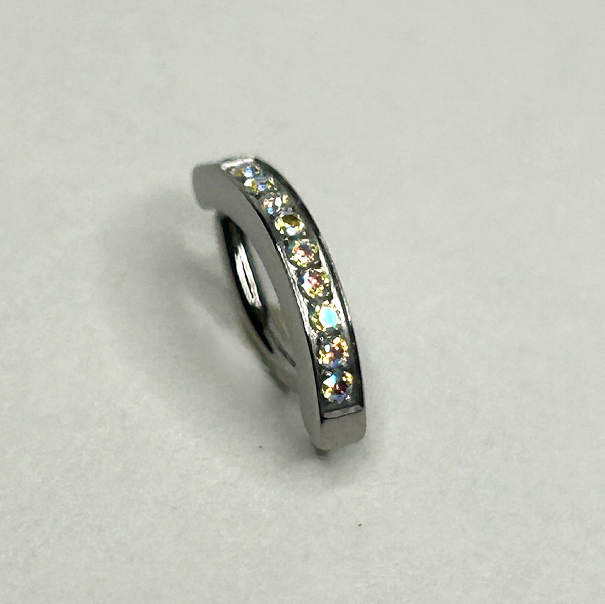 16g Titanium Crystal Curved Clicker