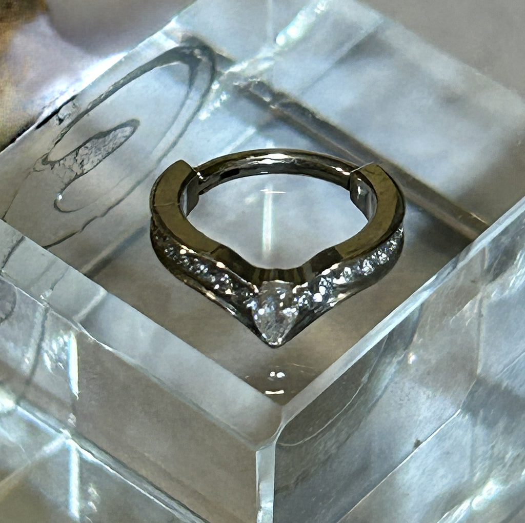 Titanium Chevron Clicker