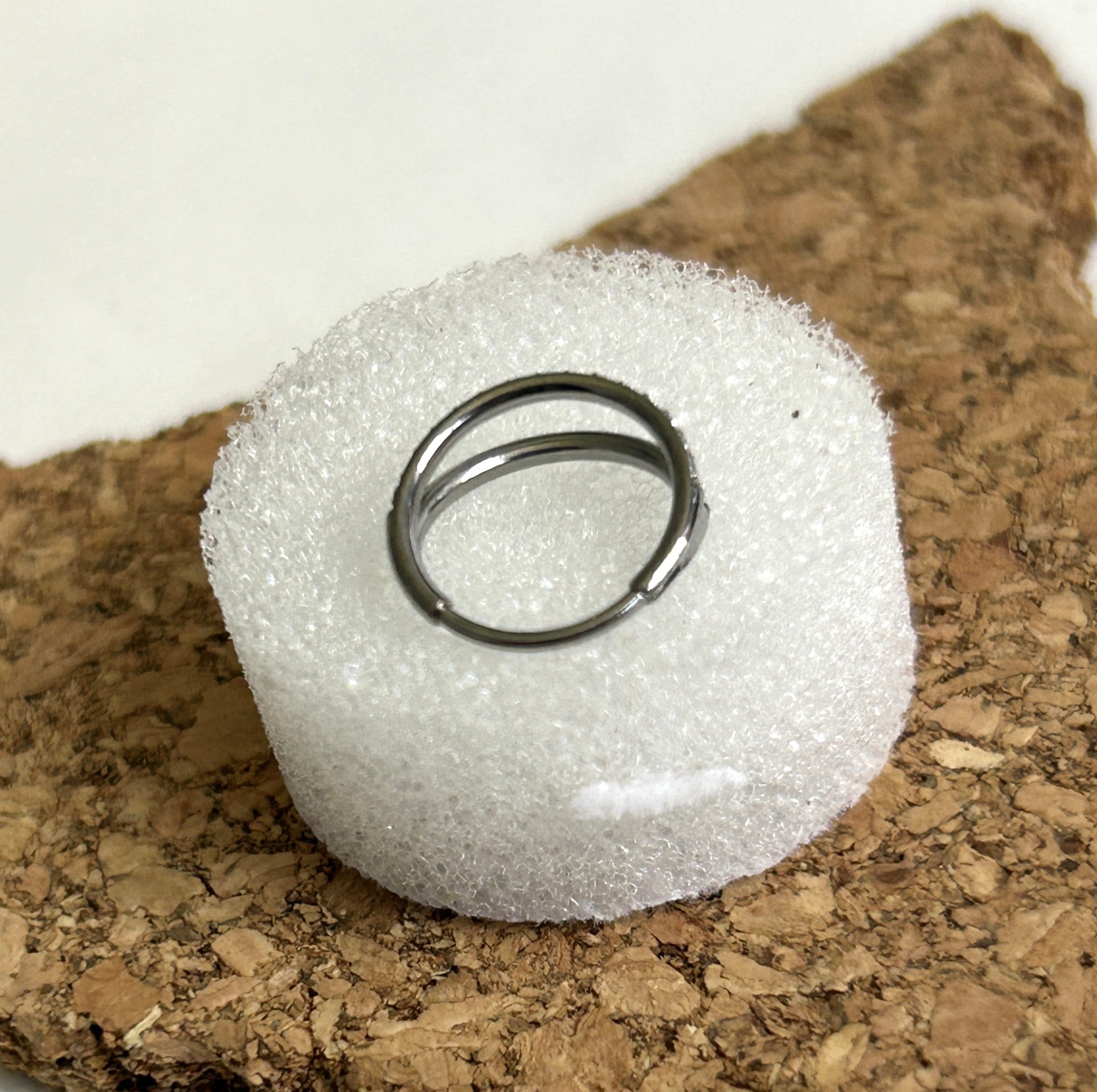Titanium double clicker with gems