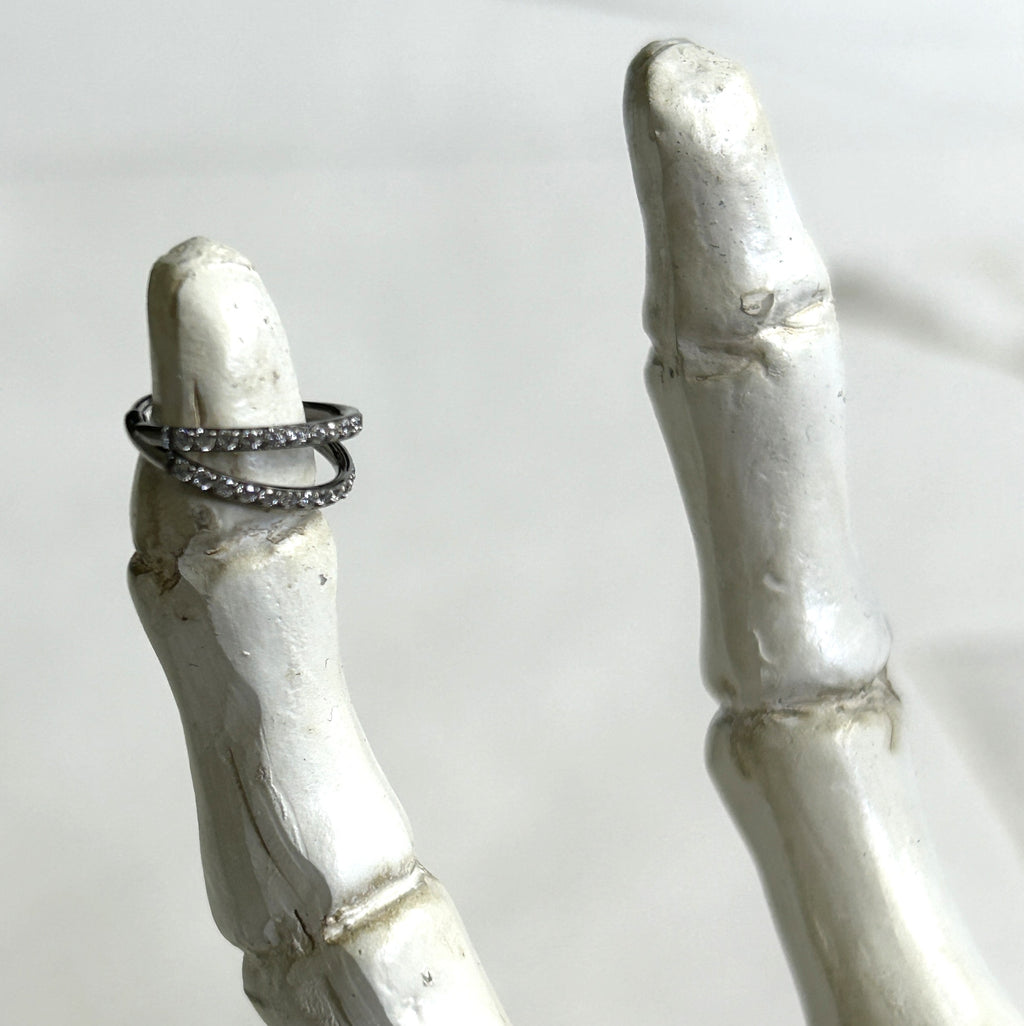 Titanium double clicker with gems