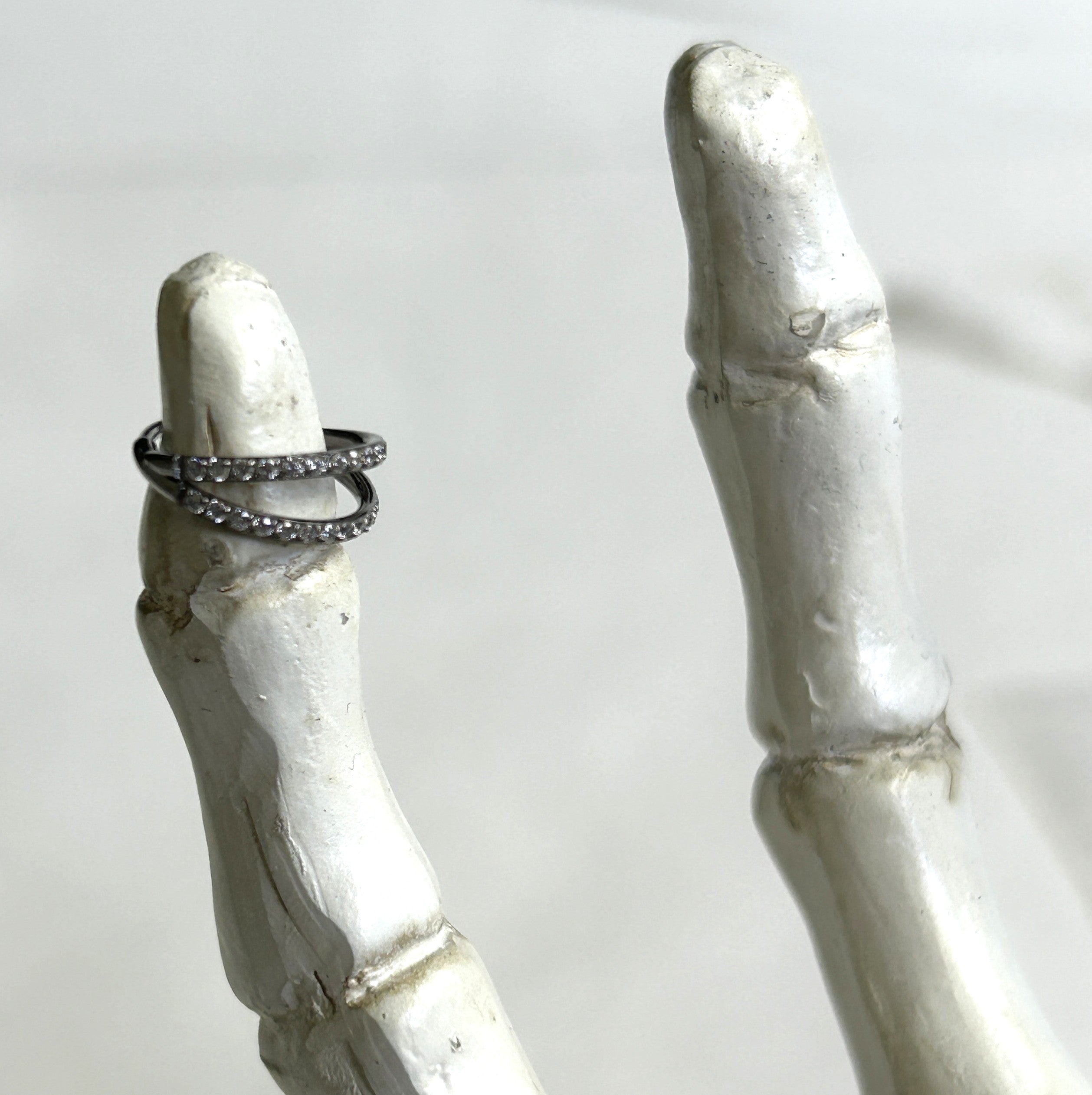 Titanium double clicker with gems