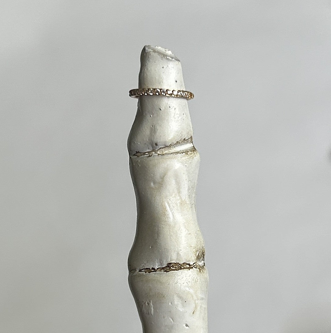 Titanium classic gemmed clicker