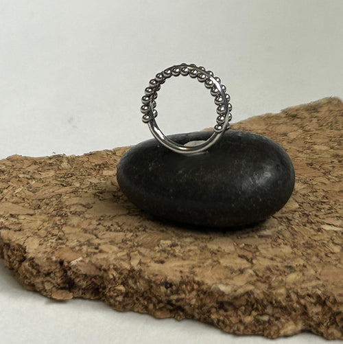 Steel Bali Clicker Hoop