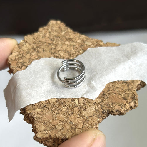 Steel 3 level clicker hoop