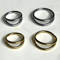Steel Double Hoop Nose Clicker