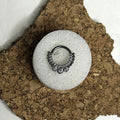 Titanium Bali Clicker Hoop