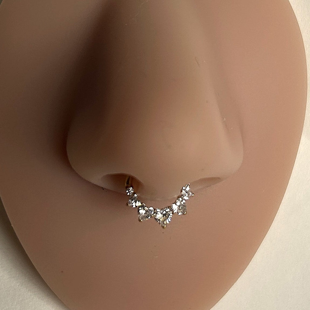Titanium 5 heart clicker