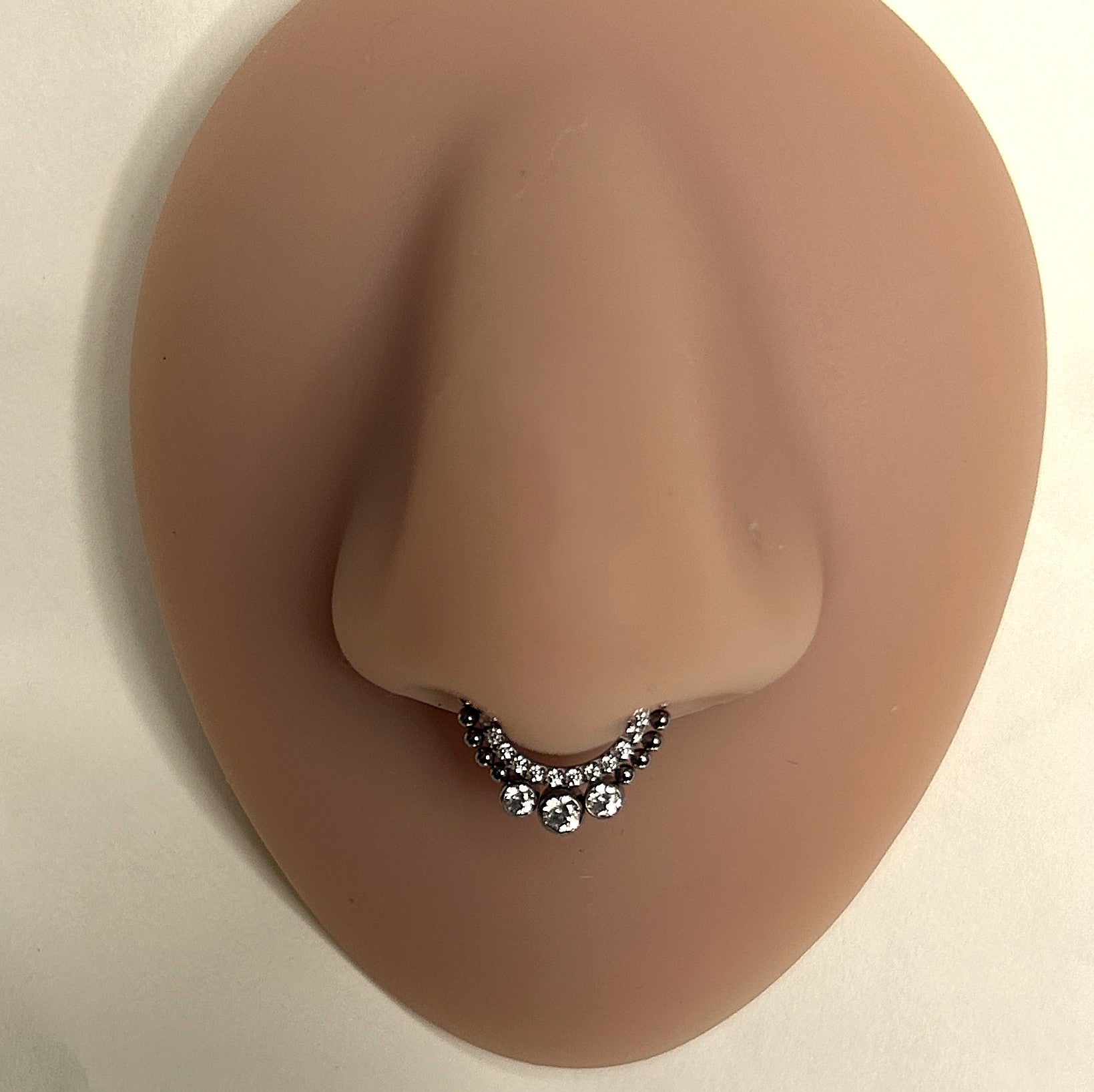Titanium Bali Clicker Hoop