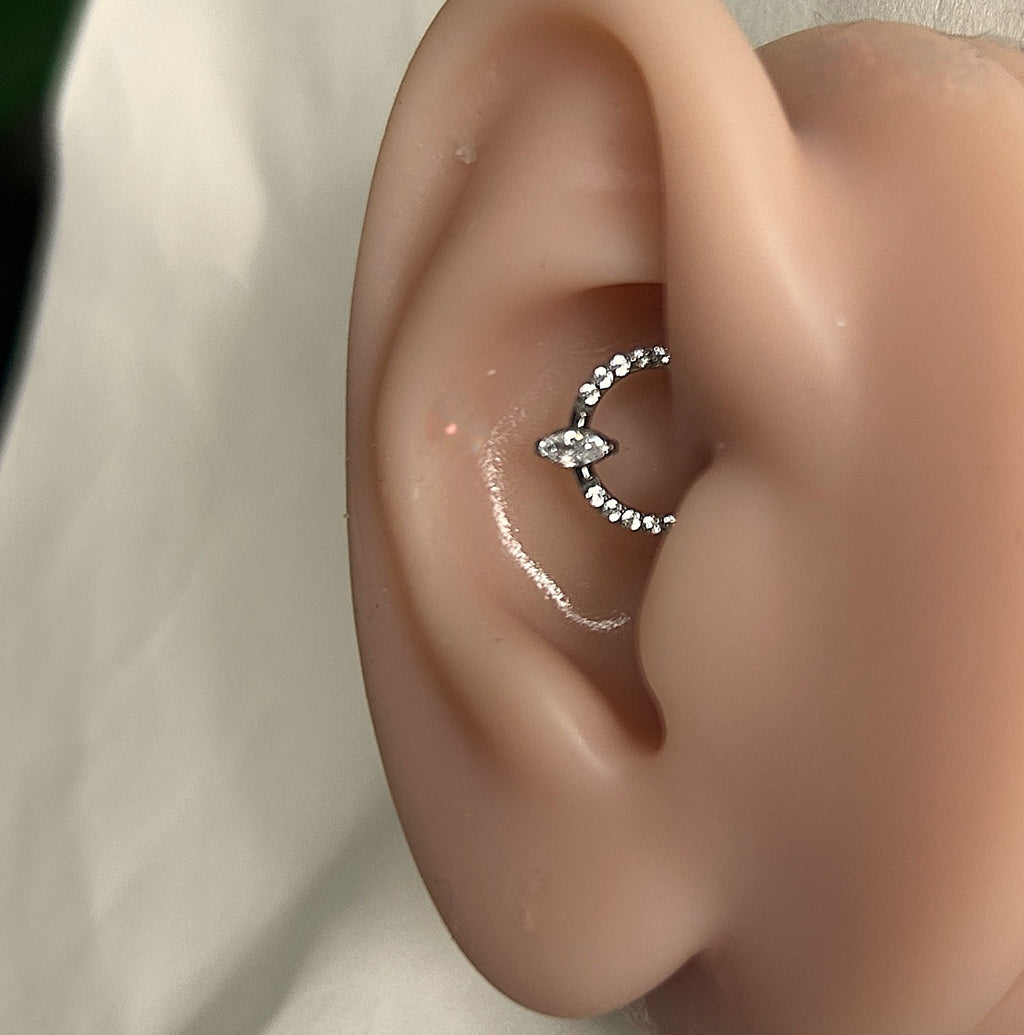 Titanium Marquis Clicker Hoop