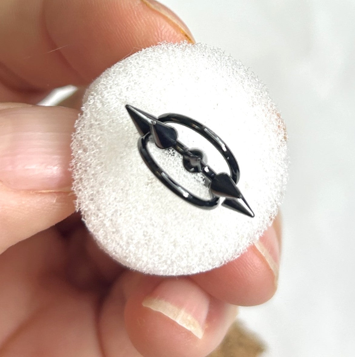 Titanium 16g Triple Spike Clicker