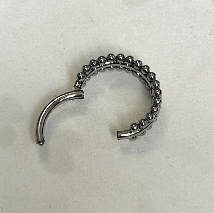 Steel Bali Clicker Hoop