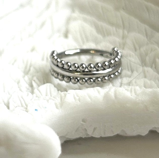 316L Steel 16g Bali Band Clicker