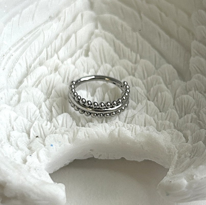 Steel Bali Clicker Hoop
