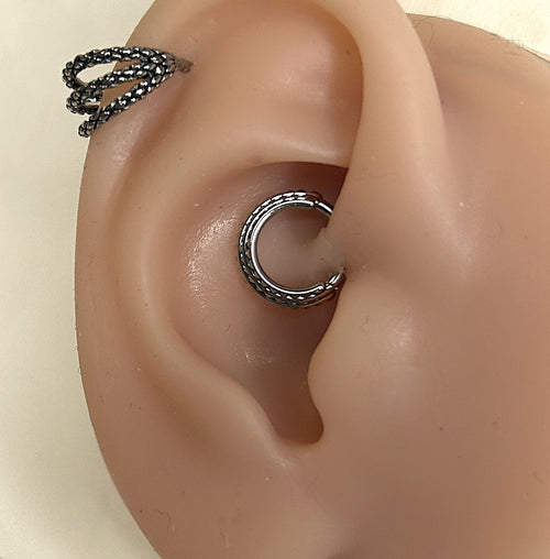 316L Steel 16g Collar Clicker