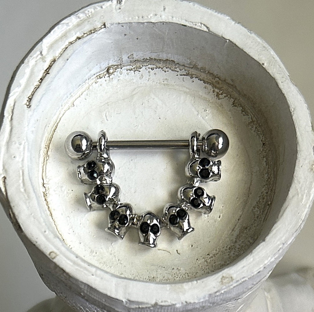 Nipple Shield - Skull Crescent