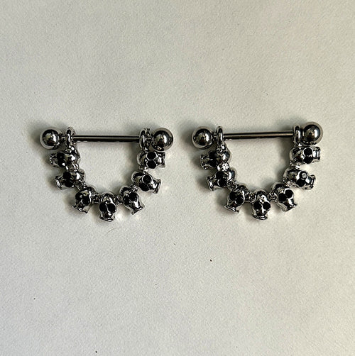Nipple Shield - Skull Crescent