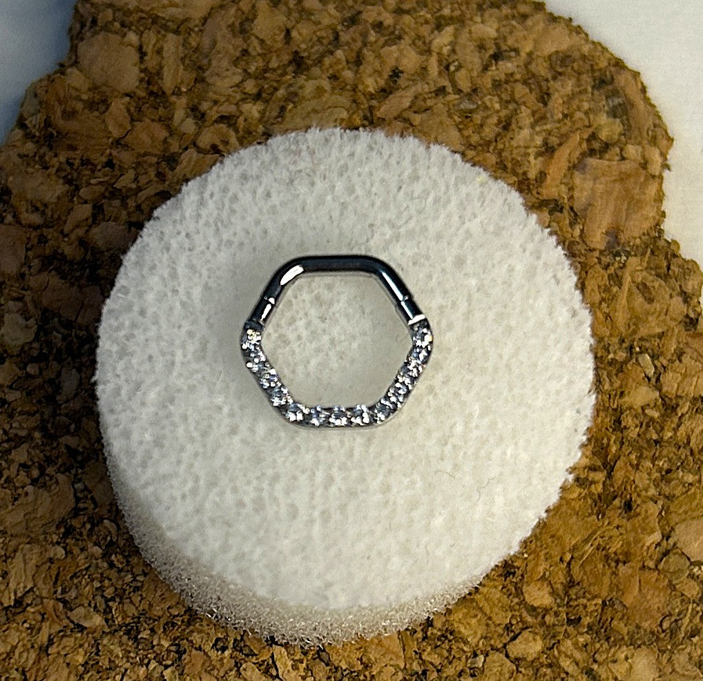 Steel Hex Gem Clicker