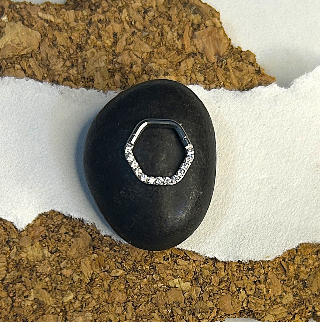 Steel Hex Gem Clicker