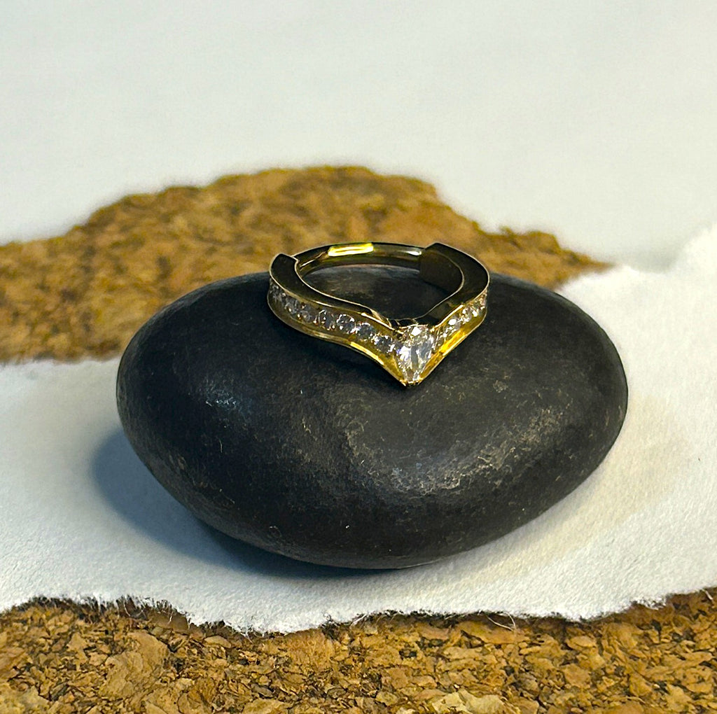 Titanium Chevron Clicker