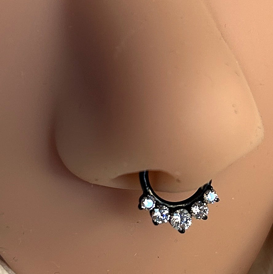 Black Steel Graduated Gem Clicker