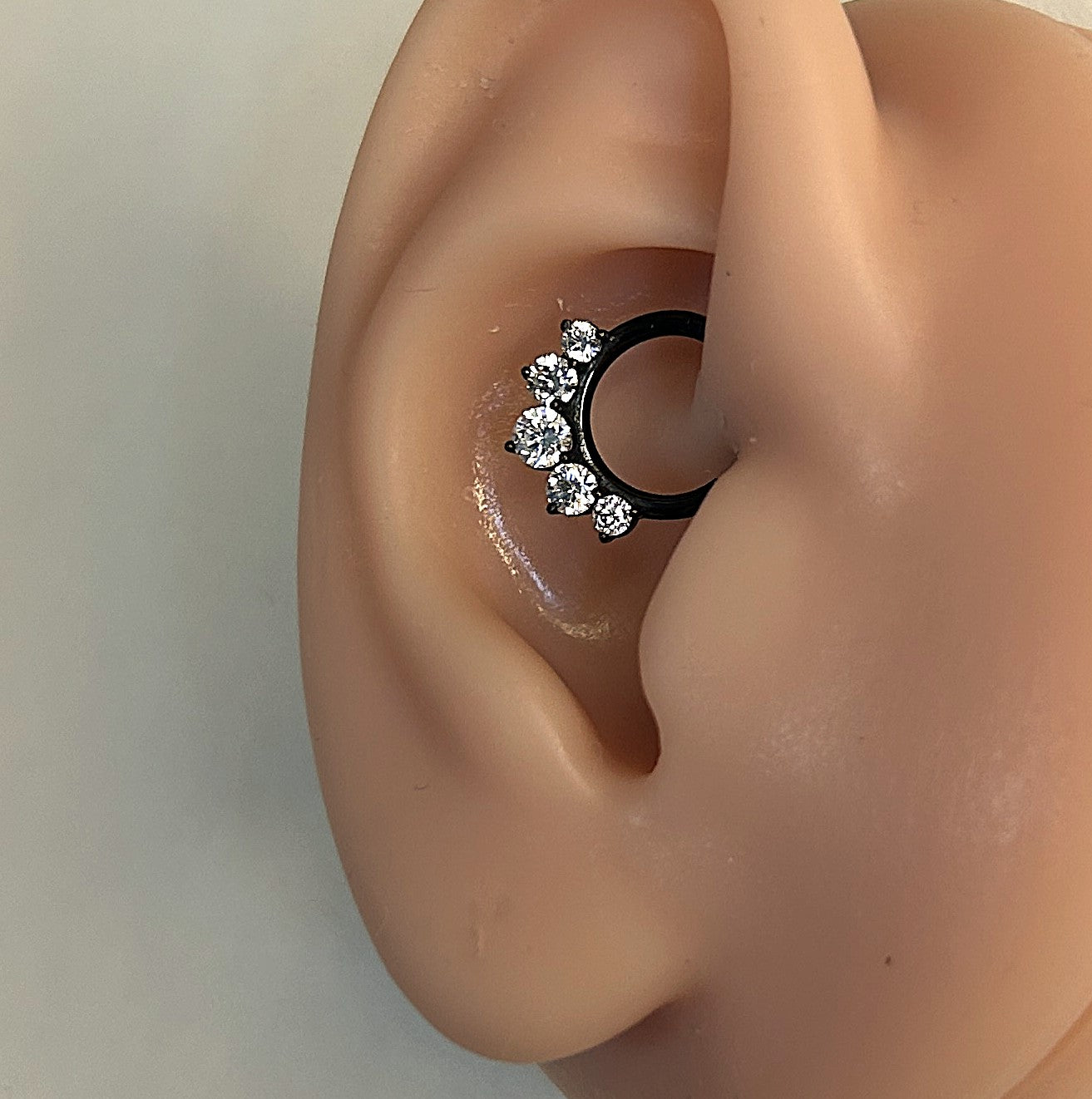Black Steel Graduated Gem Clicker