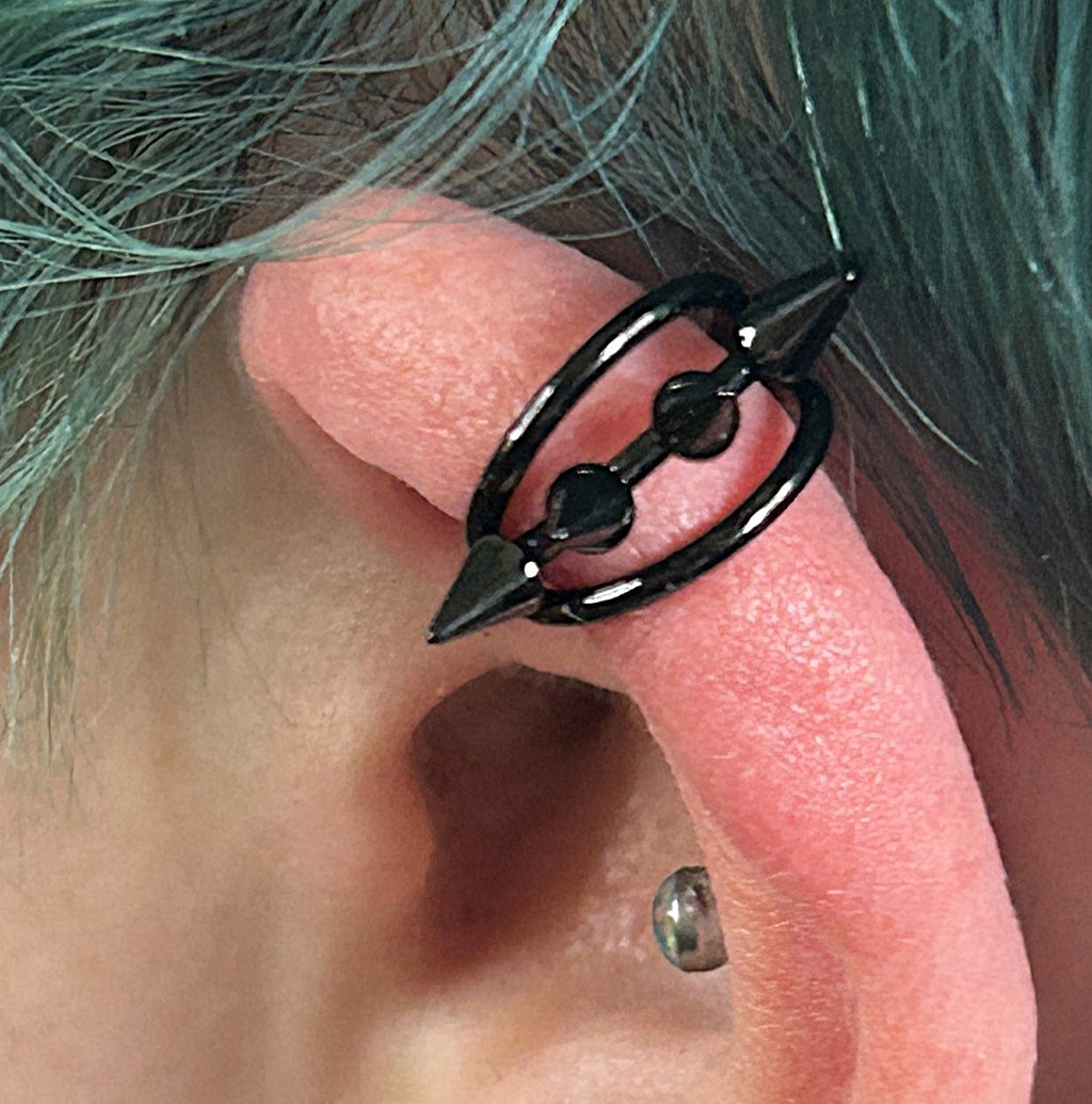 Titanium 16g Triple Spike Clicker