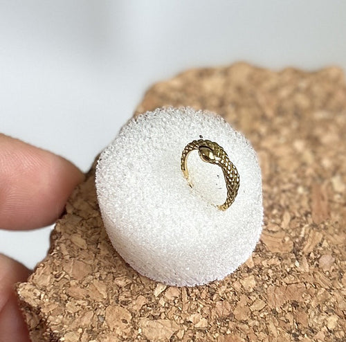 316L Steel 16g Snake Clicker