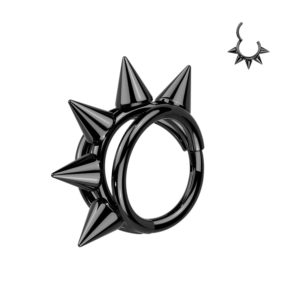 Titanium 16g Triple Spike Clicker