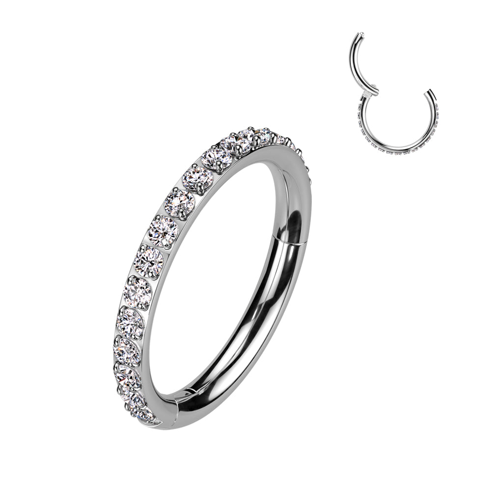 Surgical Steel Gem Clicker