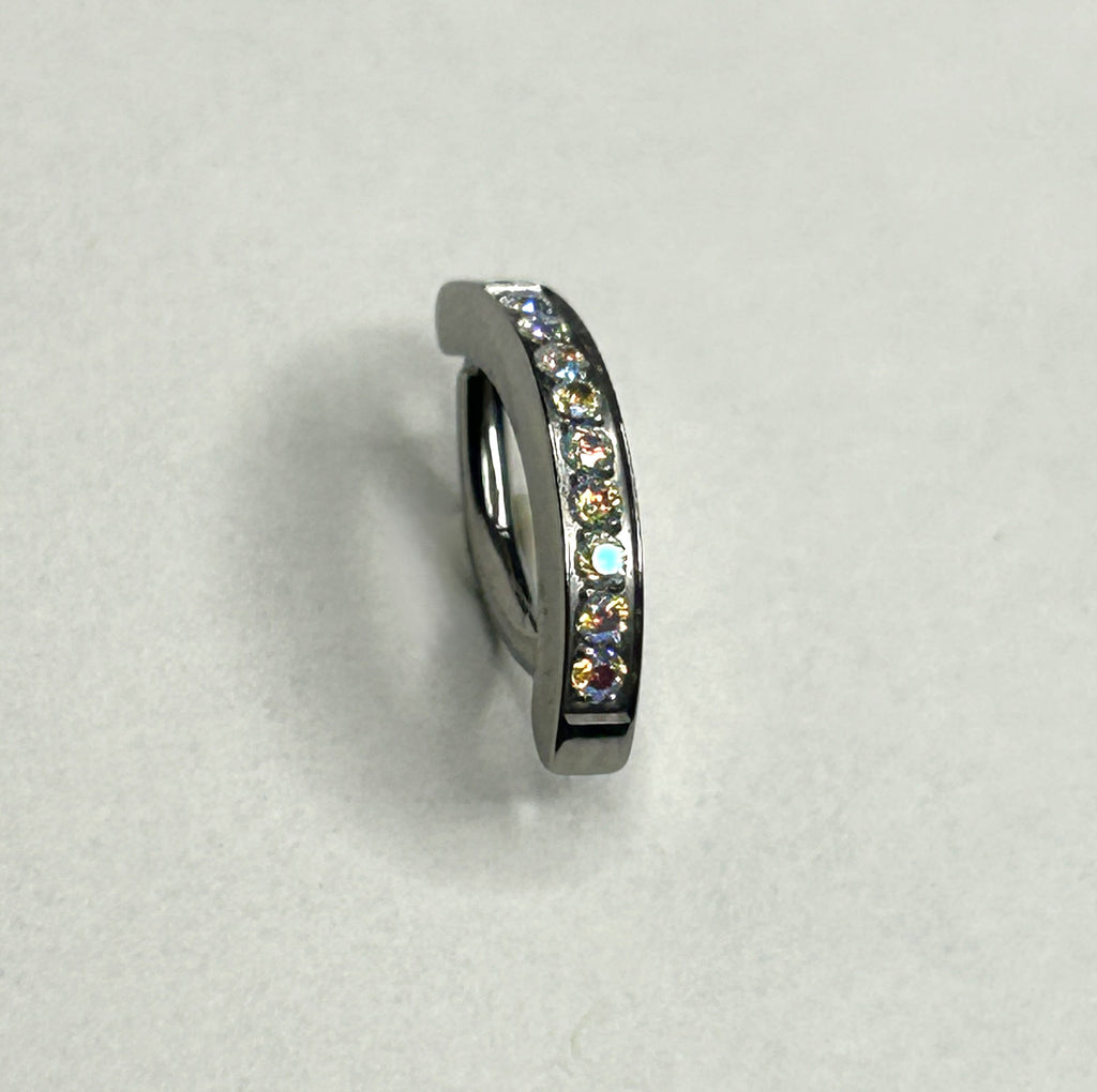 16g Titanium Crystal Curved Clicker