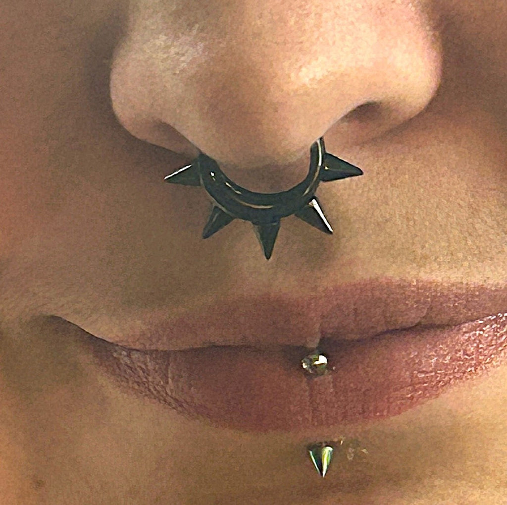 Titanium 16g Triple Spike Clicker